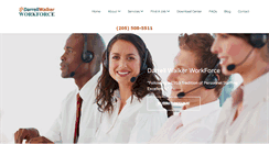 Desktop Screenshot of darrellwalkerworkforce.com